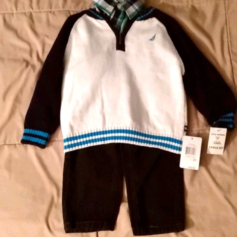 2T- NAUTICA 3 PIECE SET